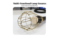 E27 Mechanic's Light Drop-Resistant Wire Guard Inspection Lamp Shock-Resistant Cage Caged Work Light for Mechanics, Construction Workers, Garage