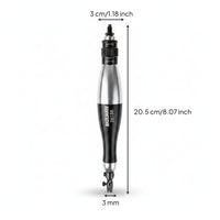 Reciprocating High-Frequency Grinding Pen Precision Pneumatic Grinding Pen Low Vibration Pneumatic Pencil Die Grinder Long-Lasting for Deburring