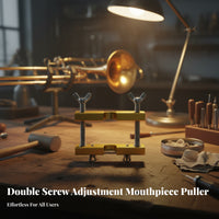Damage-without Damage Removal Mouthpiece Puller Universal Fit Brass Mouthpiece Extractor Effort-Saving Design for Music Students, Musicians