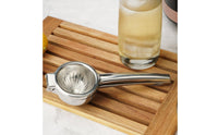 Stainless Steel Lemon Press Easy to Clean Manual Lemon Juicer Compact Storage