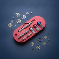Watch Hand Removal Tool Compact Watchmakers Repair Kit Knurled for Bench Work