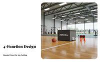 4 Pieces Soft Construction 4-Piece Stackable Foam Jump Box Set Adjustable Height Plyometric Box Set Multi-Functional Fitness Equipment Non-Slip Surface for Children, Beginners, Personal Trainers, Gym, Physical Education Class, HIIT Workouts