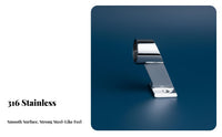 Boat Handrail Stanchion Base Yacht Rail Base Saltwater Boat Handrail Bracket for Flagpole Mounting, Deck, Bimini Top