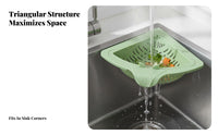 Sink Drain Basket Easy-Dump Mechanism Food Waste Catcher Prevents Clogs Culinary Waste Strainer