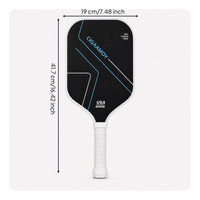 2 Pieces Carbon Fiber Pickleball Paddle Long-Lasting Grip Tape Perforated