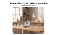 Multi-Compartment document Sorter Space-Saving Desk Organizer upright Storage