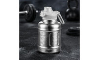 metal Water Bottle Rust Half Gallon Water Bottle Shatterproof Container Gear for Fitness Users