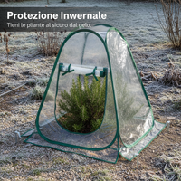 Portable Greenhouse Plant Cover for Winter Protection