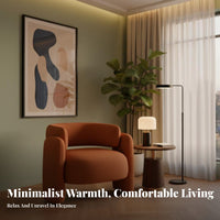 Chunky Upholstered Armchair Nordic and Design Oversized Single Armchair Modern Design Accent Chair for Hotel Guests, Reception Area, Paleice Lounge