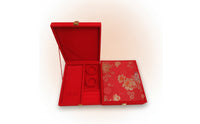 Floral Jewelry Storage Box Rectangular Jewelry Box with Hinged Lid Stylish Secure for Dressing Table