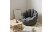 Comfortable Lazy Sofa Trendy Design Single Seat Lazy Sofa Cozy Bean Bag Chair Relaxing for Students, Teens, Gamers, Bedroom, Dorm Room, Reading Nook