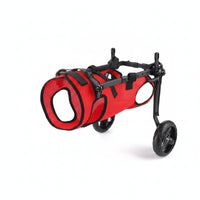 Pet Mobility Aid Reflective Trim Adjustable Dog Wheelchair Mesh Textile