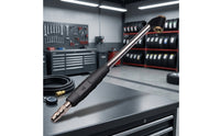 Heavy Duty twinHead Air Chuck Non-Slip Air Inflation Rod with Rubber Grip Extended Reach Inflation Rod Universal for Mechanics