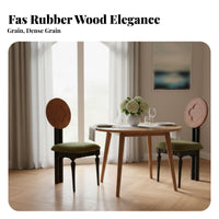 Chair with Woven Rear Supportrest French Design Seating Furniture Retro Design Upholstered Seat for Interior Decorators, Adults