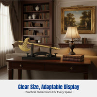 Brass Craft Decor, Mythical Axe Sculpture, Classic Entryway & Living Room Accent