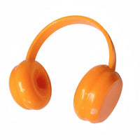 Cute Design 17cm Cotton Doll Accessory New Design Miniature Doll Headphones Ideal Gift Plastic Toy Headset Lightweight for Children, Dollhouse Play