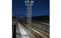 LED Beacon Station Model 1:87 Lattice Structure with Ladder Realistic HO Scale Structure Industrial for Collectors
