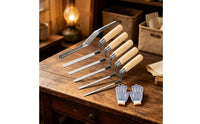 6 Pieces Tuck Pointing Trowel Lightweight Pointing Trowel Tapered Brick and Mortar Joint Tool for Masons, Home Improvers, Masonry Repair