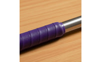 Badminton Swing Practice Aid Metal Shaft Adjustable Resistance Swing Practice Aid Grip Training Stick Sturdy Construction Motion