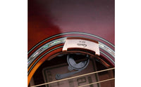 Built-in Audio Sensor No-Drill Guitar Pickup Phase Switch Active Soundhole Pickup 40+ Hour Battery Life Amplification System Adjustable Tone Control for Guitarists, Musicians, Live Performance, Recording, Practice