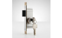 Framed Glass Door Lock Heavy Duty Storefront Door Lock Solid Brass Cylinder for Shopkeepers