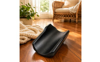 PU Foam Standing Mobility Aid Arm Pad Raised Side Edges Mobility Aid Armrest Pad Padded Contoured Elbow Support Black