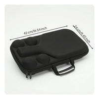 Paddle Case with Handle Compact Paddle Storage Case Organized for Court