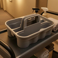 Carrier Shallow Divided Cleaning Carrier Divided Storage Basket