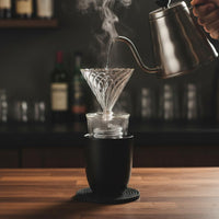 Spiral Coffee Dripper Stand Stable Base Pour over Coffee Stand Minimalist Design for Home, Kitchen Counter