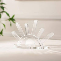 Long-Lasting Acrylic Band Stand Sturdy Acrylic Band Holder Easy to Clean Polished Surface for Jewelry Storage, Countertop, Vanity Table