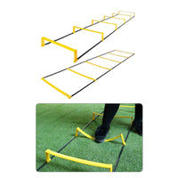 Two-in-Single-Agility Ladder Portable Foldable Agility Ladder Sports Gear for Athletes, Workout Speed Training