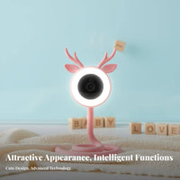 W When I Visual Baby Monitor Distant Viewing W Infrared Eless Visual Baby Monitor Smart Nursery Camera Inter Adapter Tive Talk