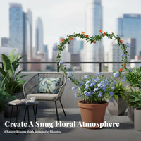 Sturdy Support Heart-Shaped Trellis Decorative Shaped Plant Trellis Long-Lasting Climbing Frame Easy to Install for Gardeners, Houseplant Owners, Homeowners, Potted Plants, Outdoor, Balcony, Home Decor