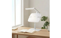 Book Stand, with Lamp Height Adjustable Book Stand, with Page Clips Tilting Furniture for Bedside