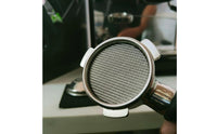 Food Grade Stainless Steel Espresso Water Distribution Screen Improves Extraction Espresso Puck Screen Keeps Group Head Clean Metal Coffee Filter Disc Reusable for Baristas, Cafe