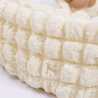 Pram Bar Cover Set Ruched Pram Handlebar Cover Soft Accessory for Pet Owners