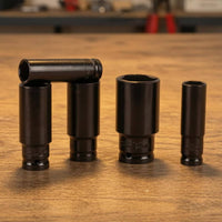 10 Pieces Wrench Socket Kit High-Carbon Steel Hex Socket Wrench Set Molded Slots