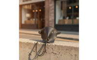 Bull Shaped Head Waist Bag Versatile PU Leather Belt Pouch Retro Design Fanny Pack for Casual Outings