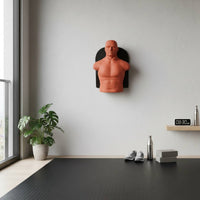 High Elasticity Half Body Punching Mannequin Shock Absorbing Torso Punching Target Realistic Skin Feel Boxing Body Target