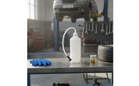 Fluid Collection Bottle with Silicone Tube Manual Brake Bleeder Bottle with Hose Oil Resistant Tool for Mechanics