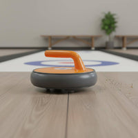 Dry Land Floor Curling Rock Fun Game Indoor Sliding Curling Stone Smooth Sliding Collaborative Play Activity for Families