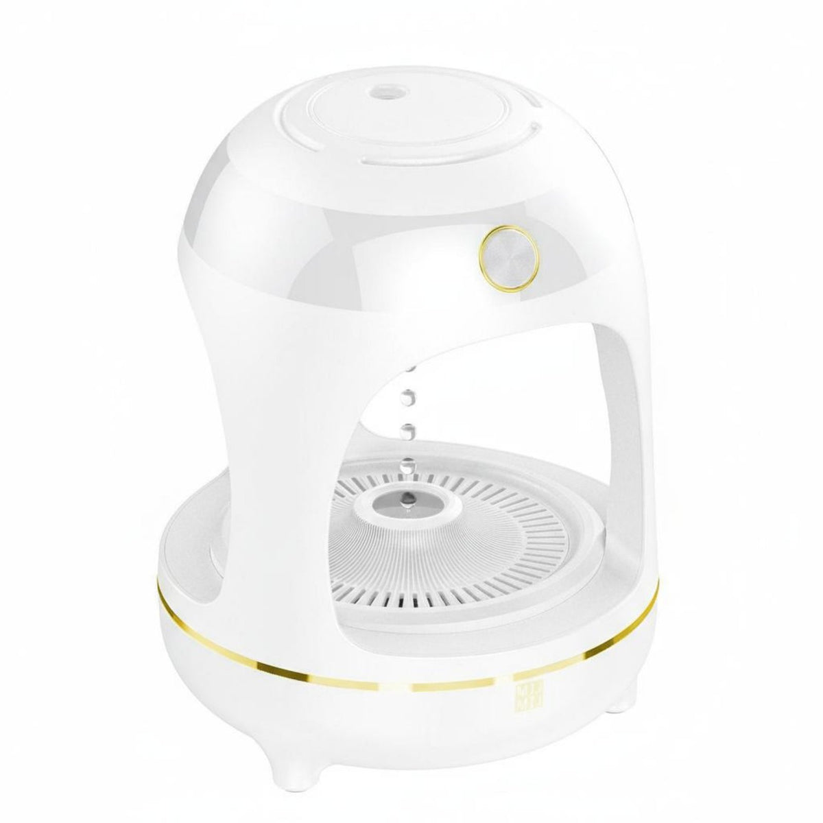 Silent Operation Anti-Levitation Humidifier Compatible Levitating Water Drop Humidifier Automatic Power-Shut down for Baby, Family, Home