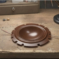 High-Frequency Diaphragm with Lead Wires Resin Acoustic Component Diaphragm Clear Dome Driver Crisp for Technicians