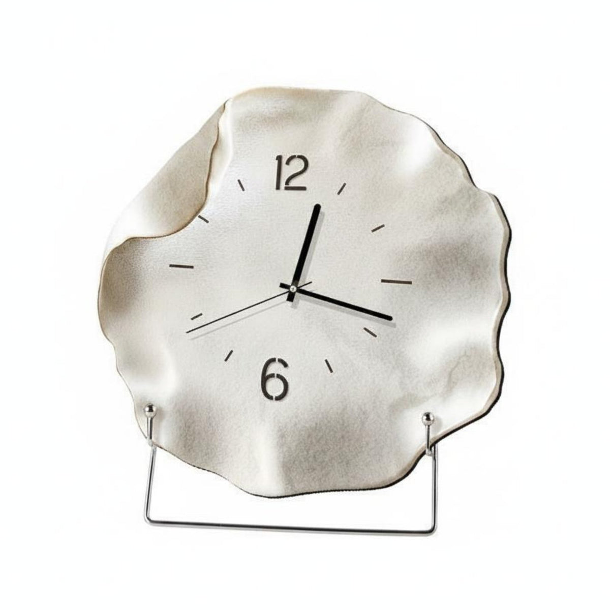 Modern Silent Clock Creative Design Decorative Alarm Clock Operated Decor Highlight