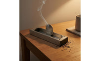 Rectangular Mosquito Coil Box Open Top Mosquito Coil Burner Box Outdoor Control Low-Height Slot Holes