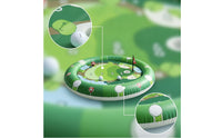 Stable Floating Golf Chipping Game Portable Golf Target with Flag Lightweight Toy Competitive for Family