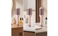 Hot Air Brush Fast-Dehydrating Blow Dryer Brush Straightening Dryer with Bristles for Home, Travel