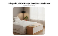 Modern Design Long Lift-Top Cabinet Multi-Functional Lift-Top Storage Bench Multifunctional Household Furniture Space-Saving for Apartment Dwellers, Homeowners, Families, Bedside, Bedroom, Foot of Bed, Entryway