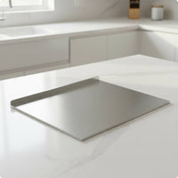 Stainless Steel Cutting Board Food Grade Stainless Steel Prep Board Hygienic for Culinary Professionals, Home Cooks, Pastry , Kitchen Counter