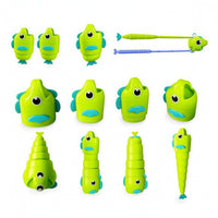 Fishing Game with Rod Plastic Tabletop Fishing Game Screen-Screen-freeLike for Children, Playroom, Classroom